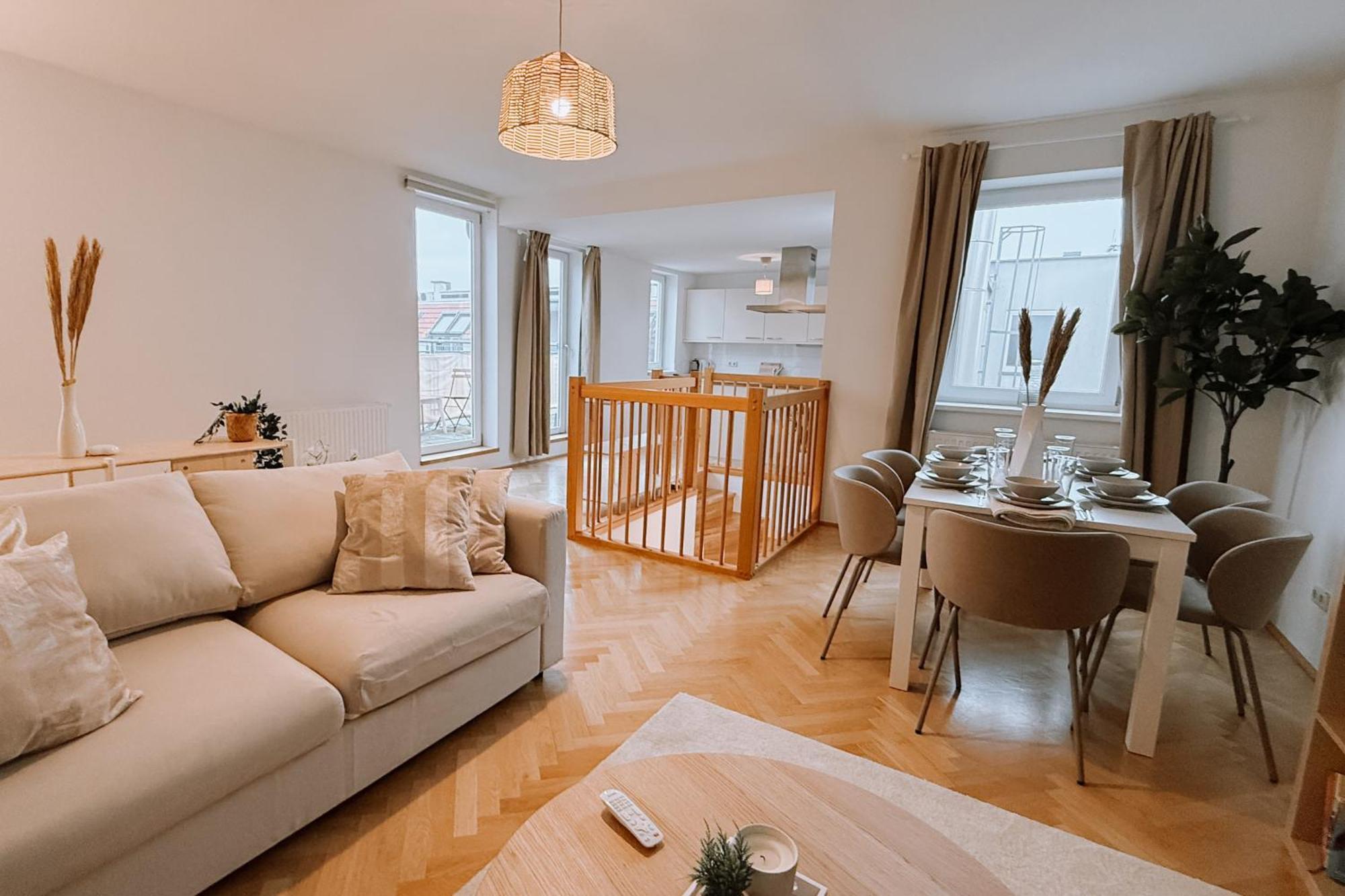 90Qm, 3 Bedrooms, Near Schoenbrunn, Balcony - Axara Housing 维也纳 外观 照片